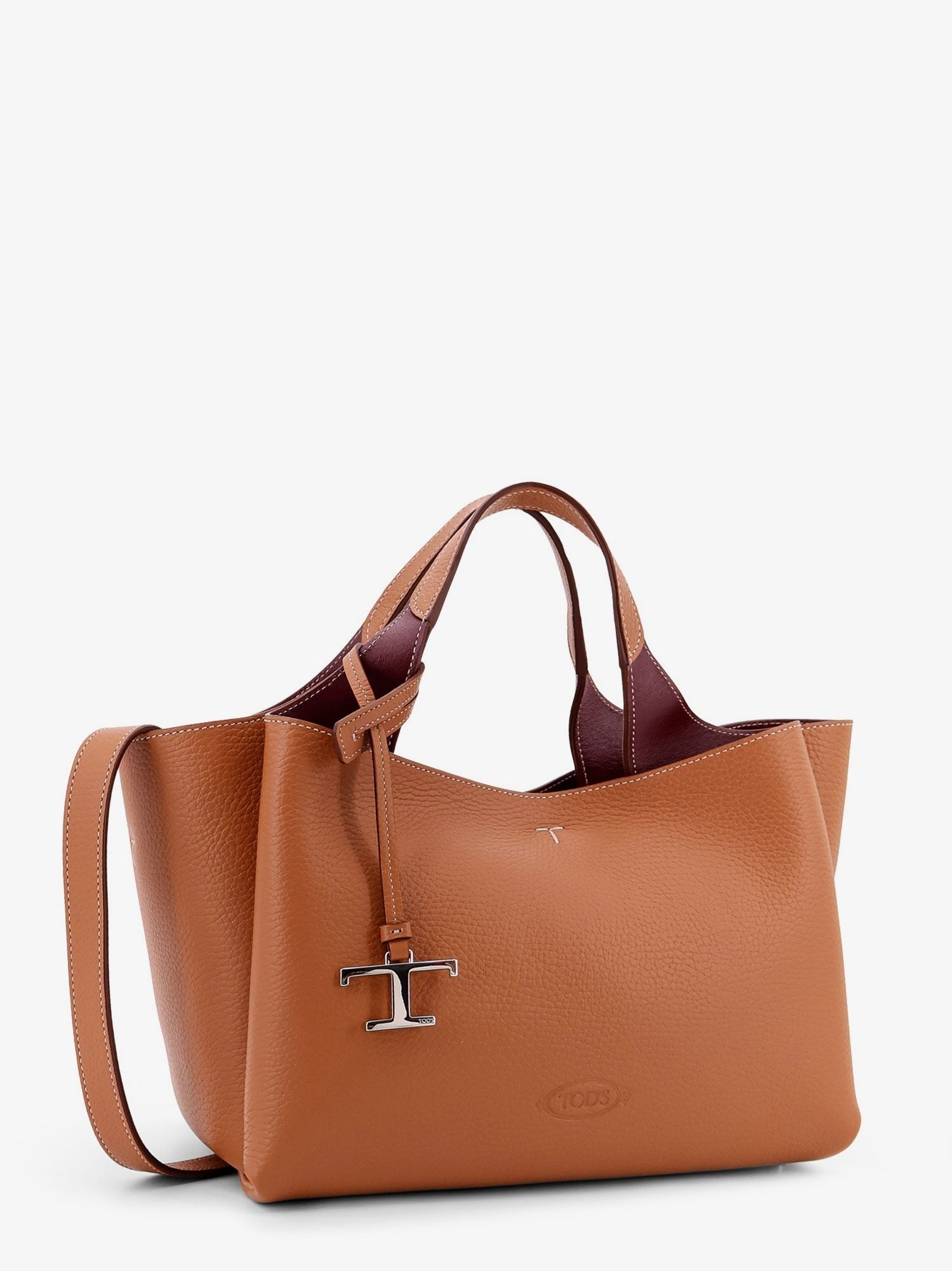 Leather crossbody bag