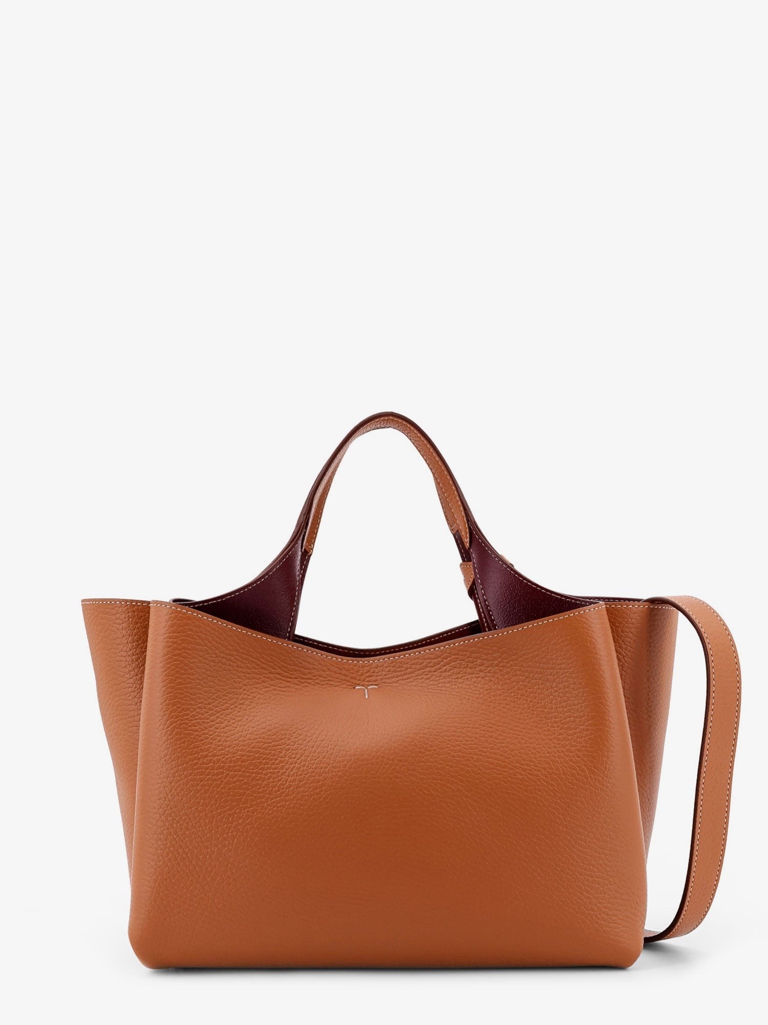 Leather crossbody bag