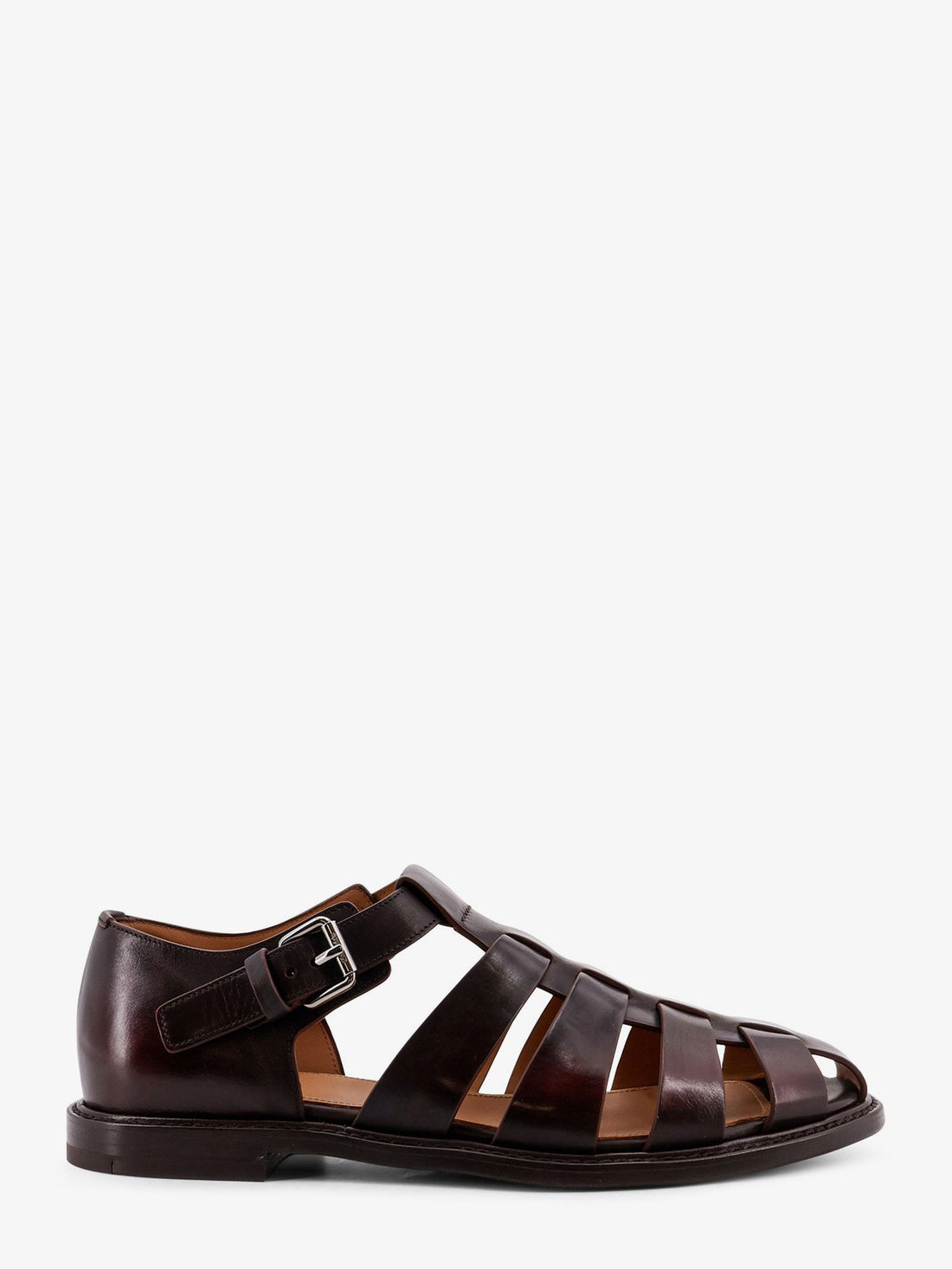 CHURCH'S Church's Leather Fisherman Sandals – Tobacco