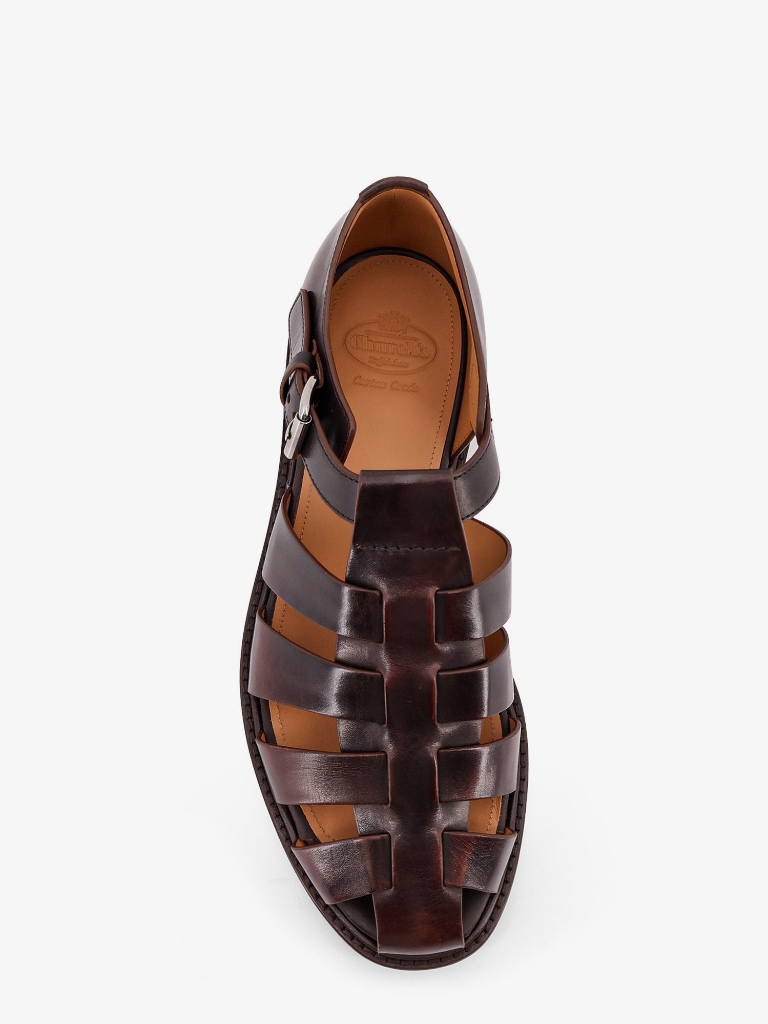 CHURCH'S Church's Leather Fisherman Sandals – Tobacco
