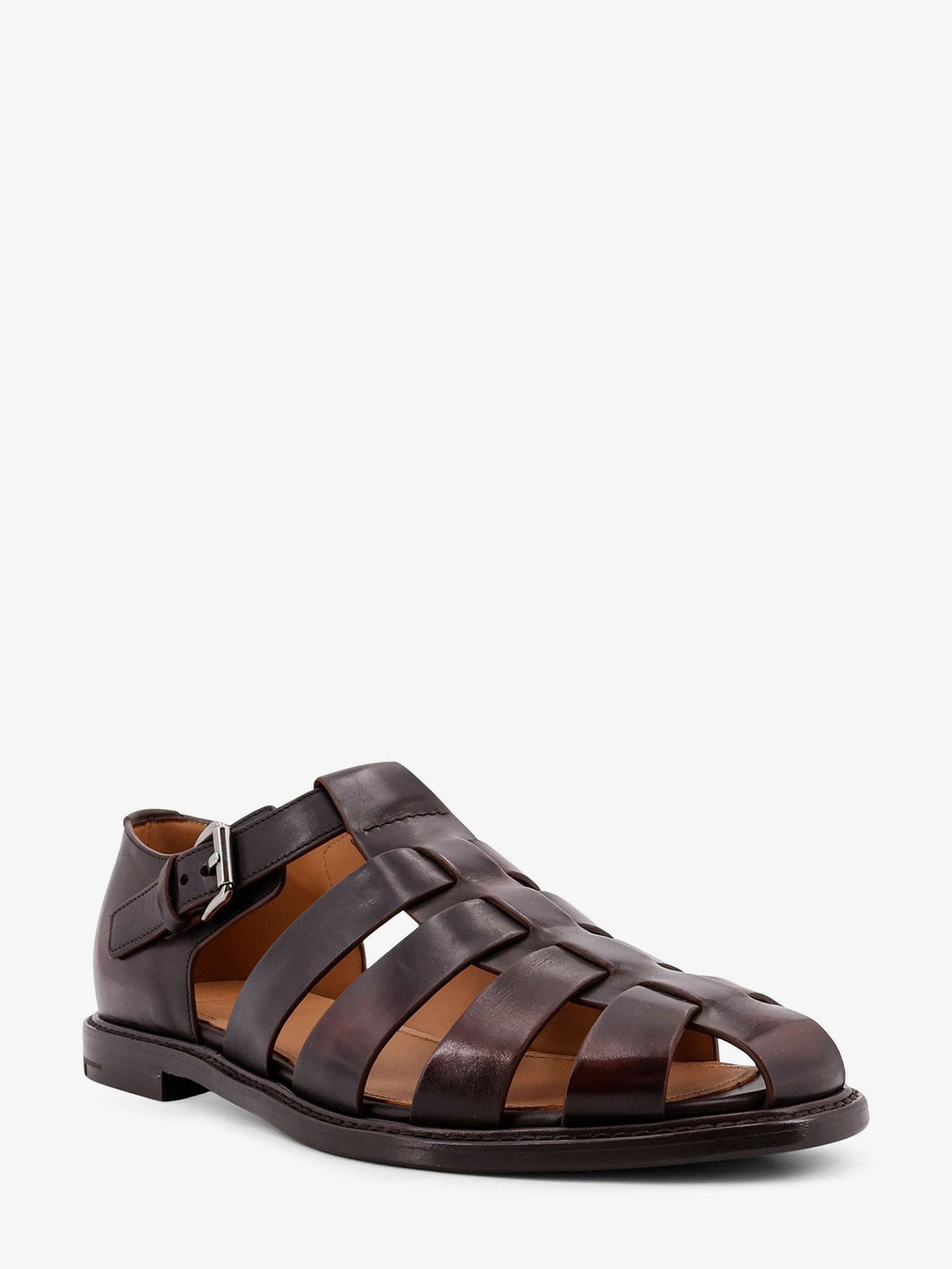 CHURCH'S Church's Leather Fisherman Sandals – Tobacco