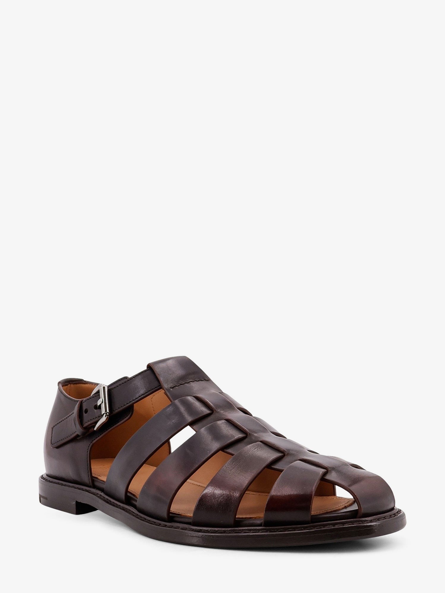 CHURCH'S Church's Leather Fisherman Sandals – Tobacco