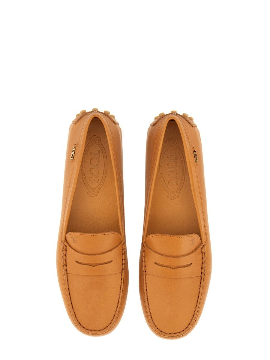 LEATHER "GOMMINO" LOAFER
