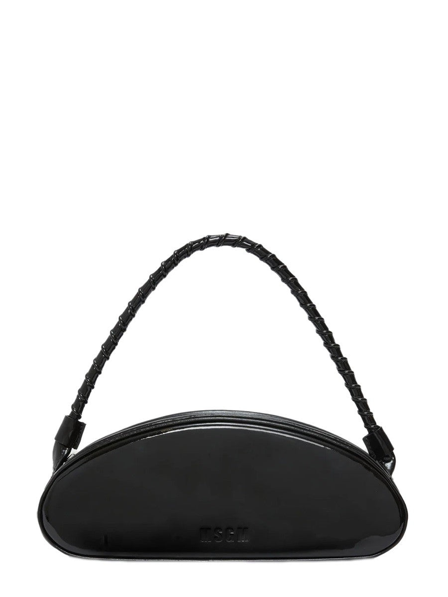 msgm LEATHER HANDBAG