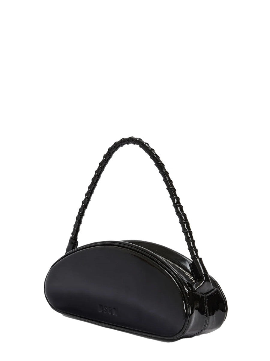 msgm LEATHER HANDBAG