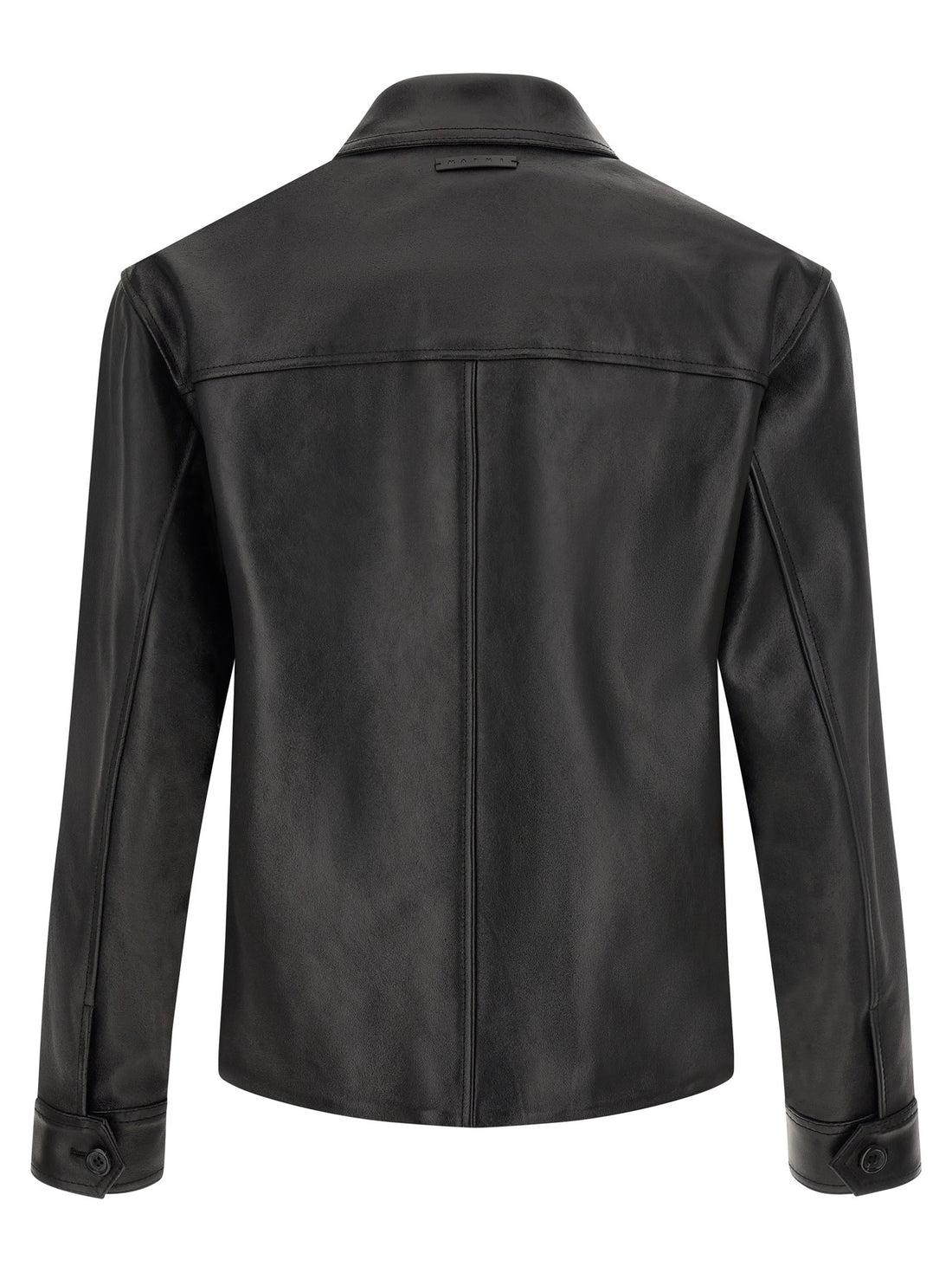 Marni - Leather Jacket MULTICOLOR