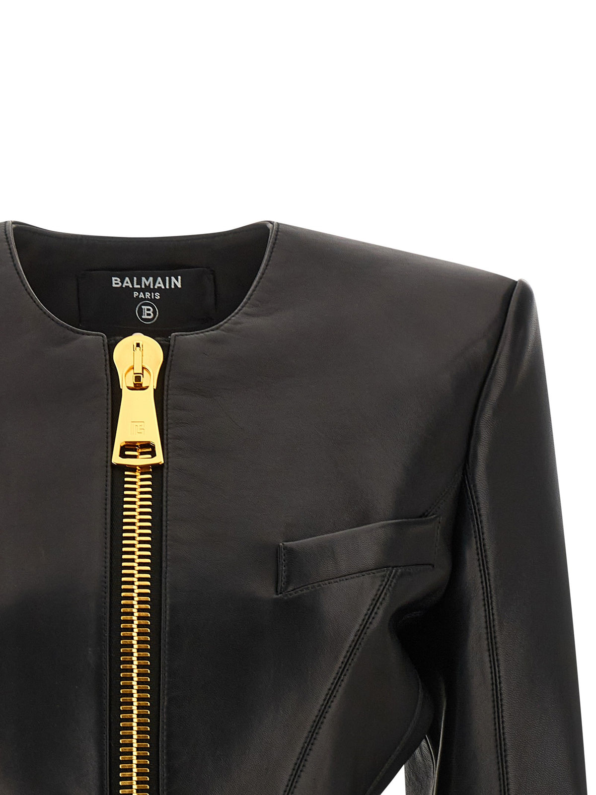 Balmain - Leather jacket
