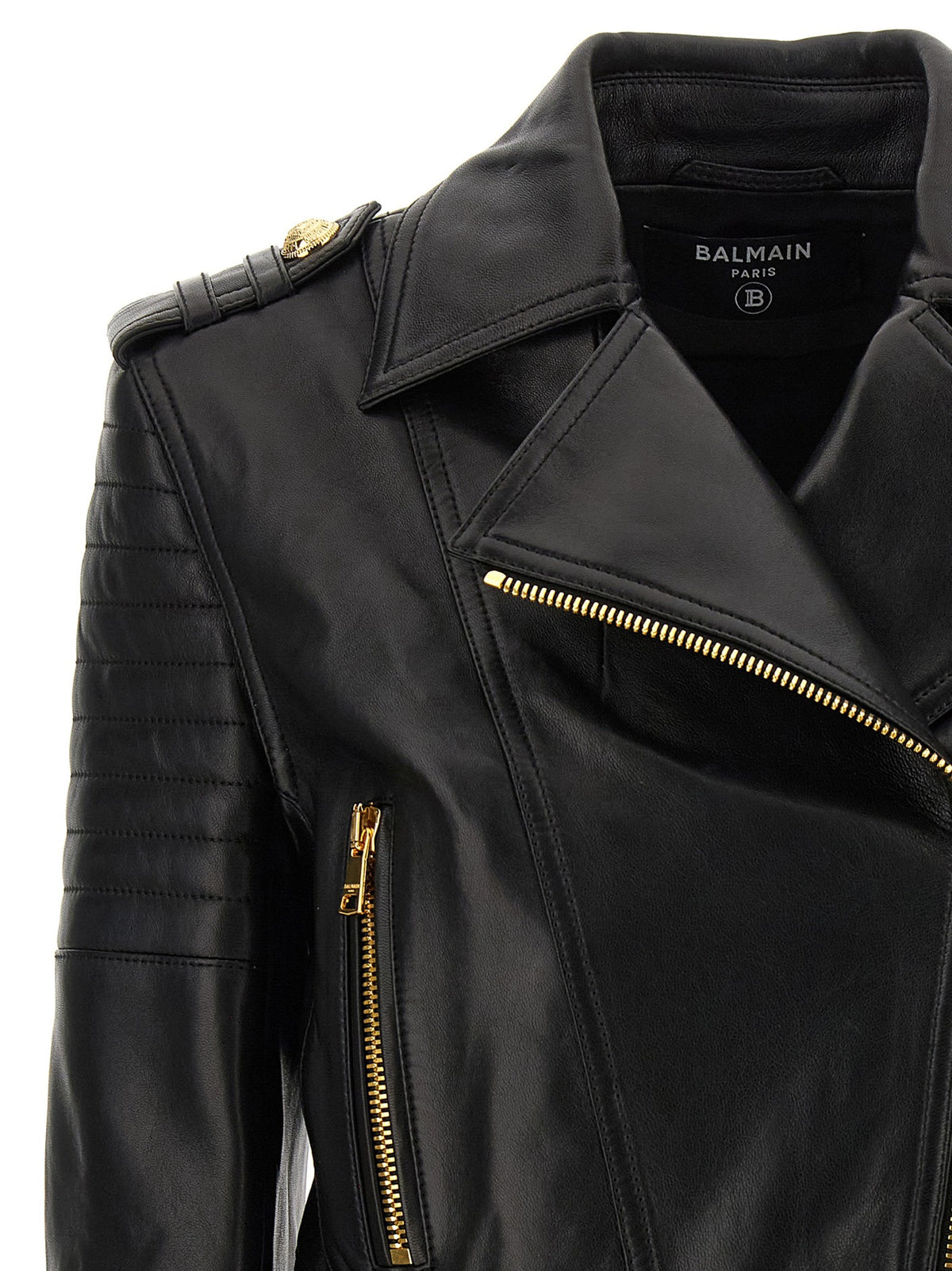 Balmain - Leather jacket