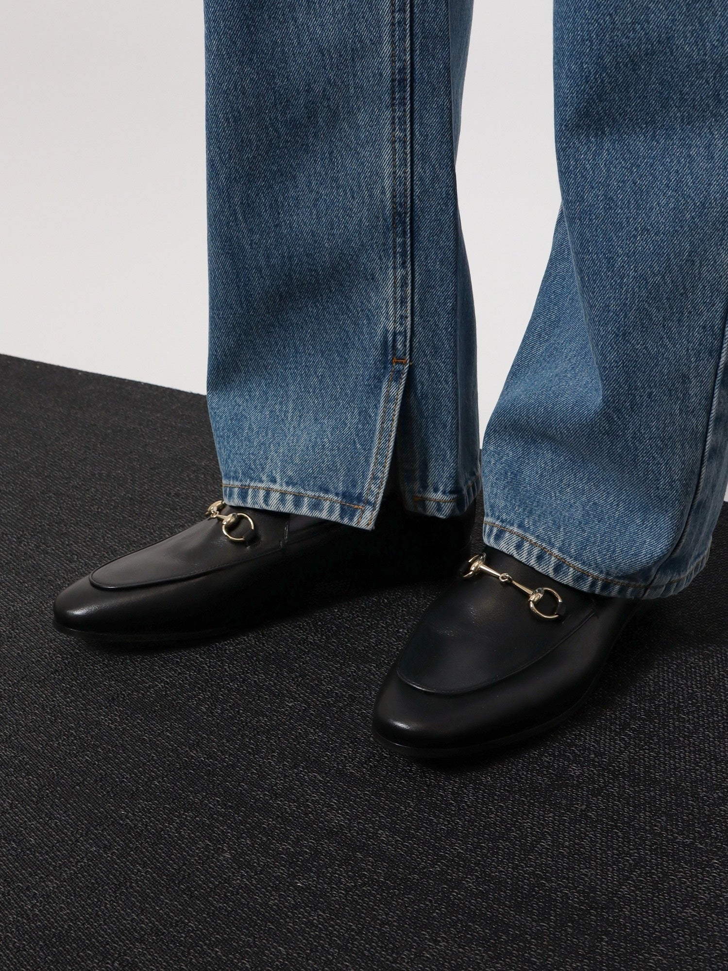 Gucci Gucci - Leather Jordaan loafers