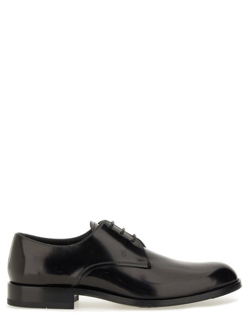LEATHER LACE-UP DERBY SHOE leather-lace-up-derby-shoe