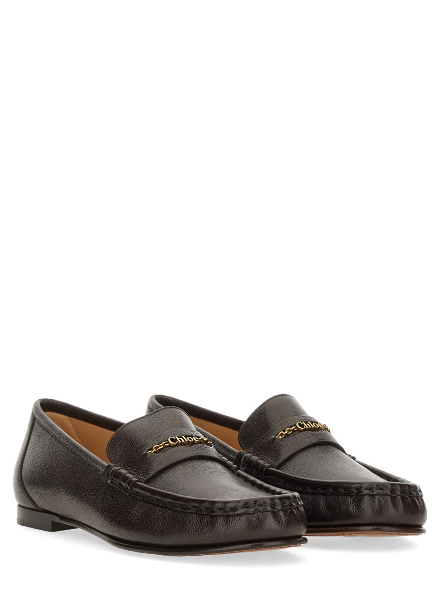 CHLOÉ - LEATHER LOAFER