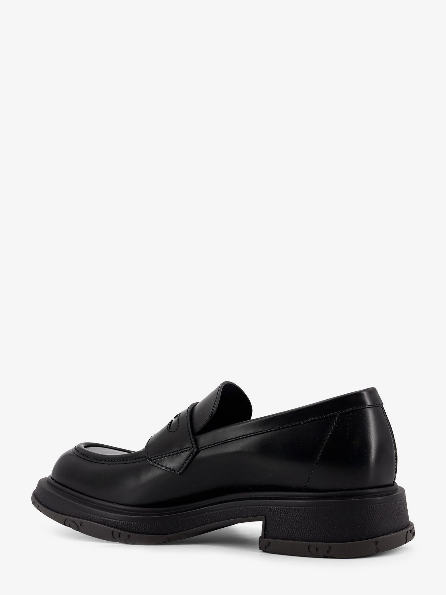 Leather loafers