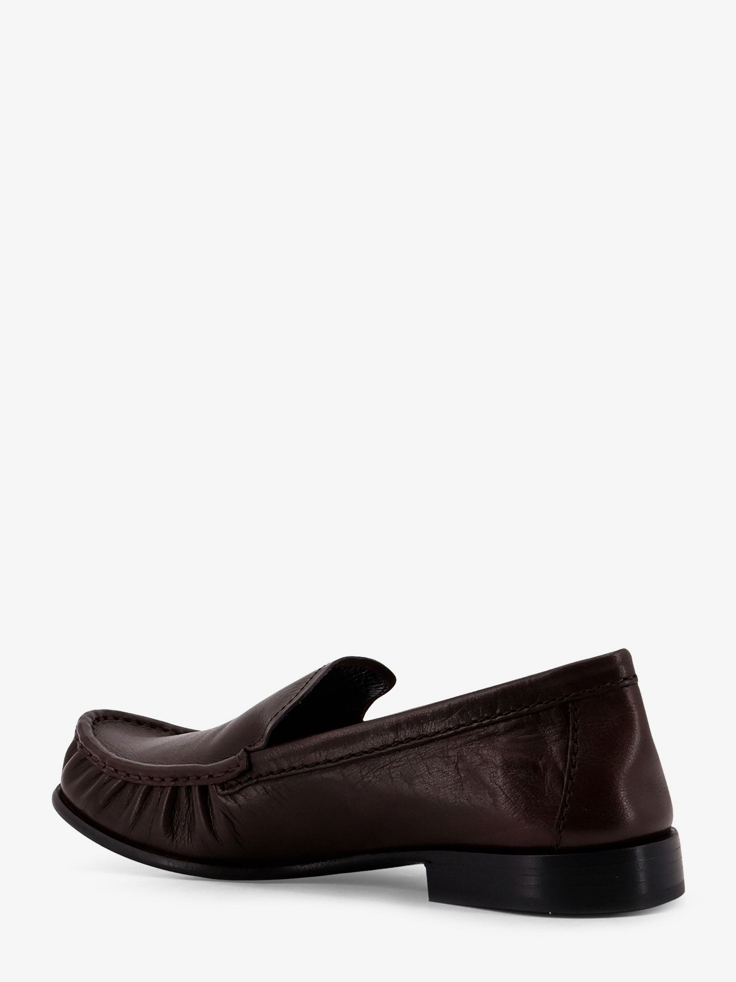 Leather loafers