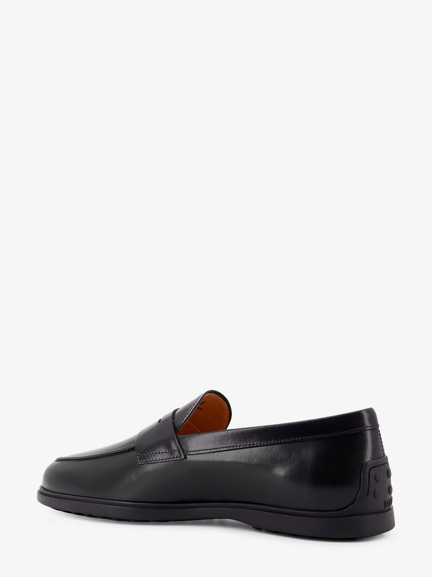 Leather loafers