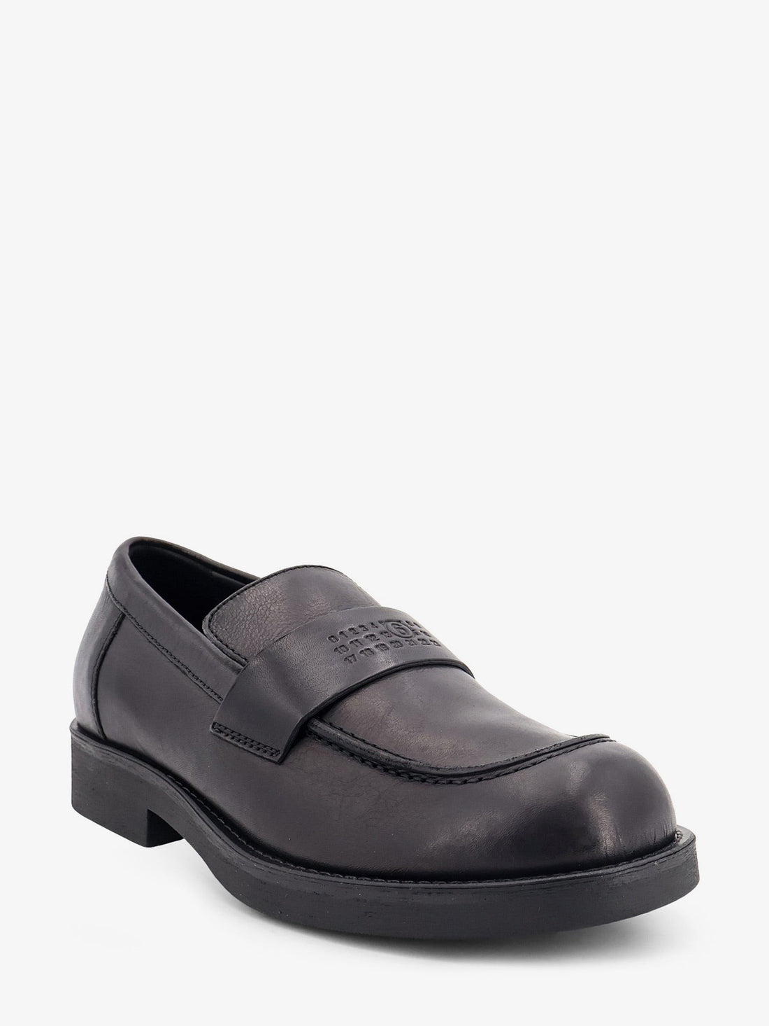 MM6 MAISON MARGIELA - Leather loafers Black