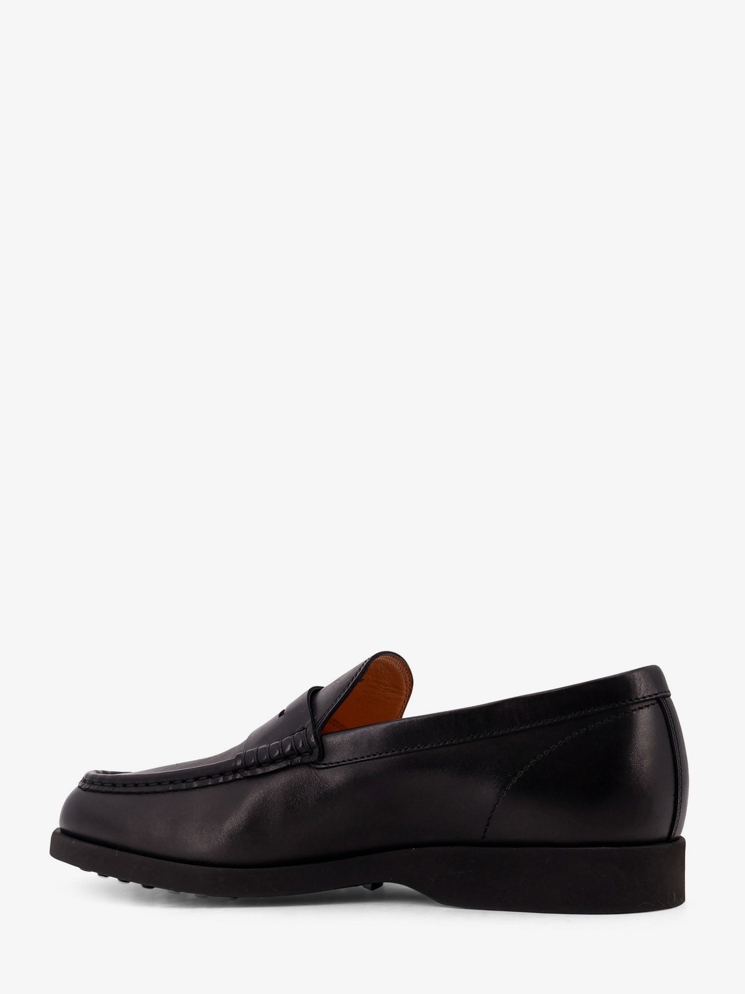 Leather loafers