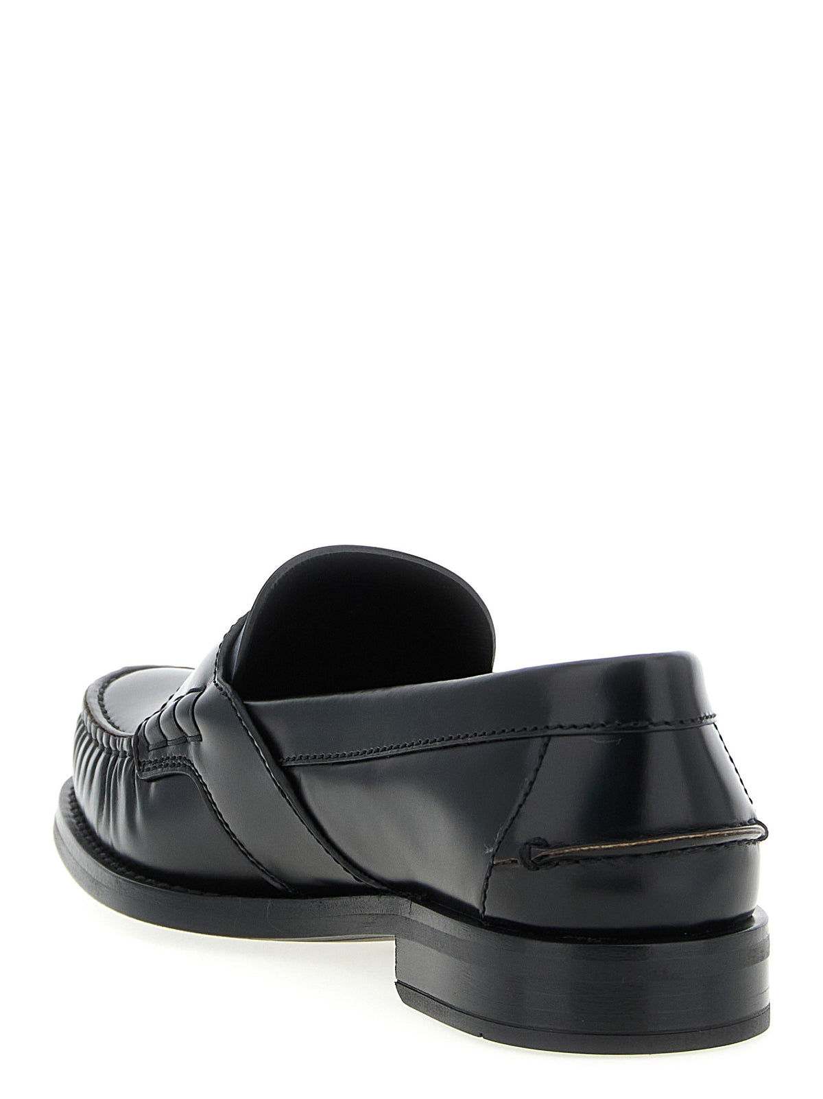PRADA - Leather loafers