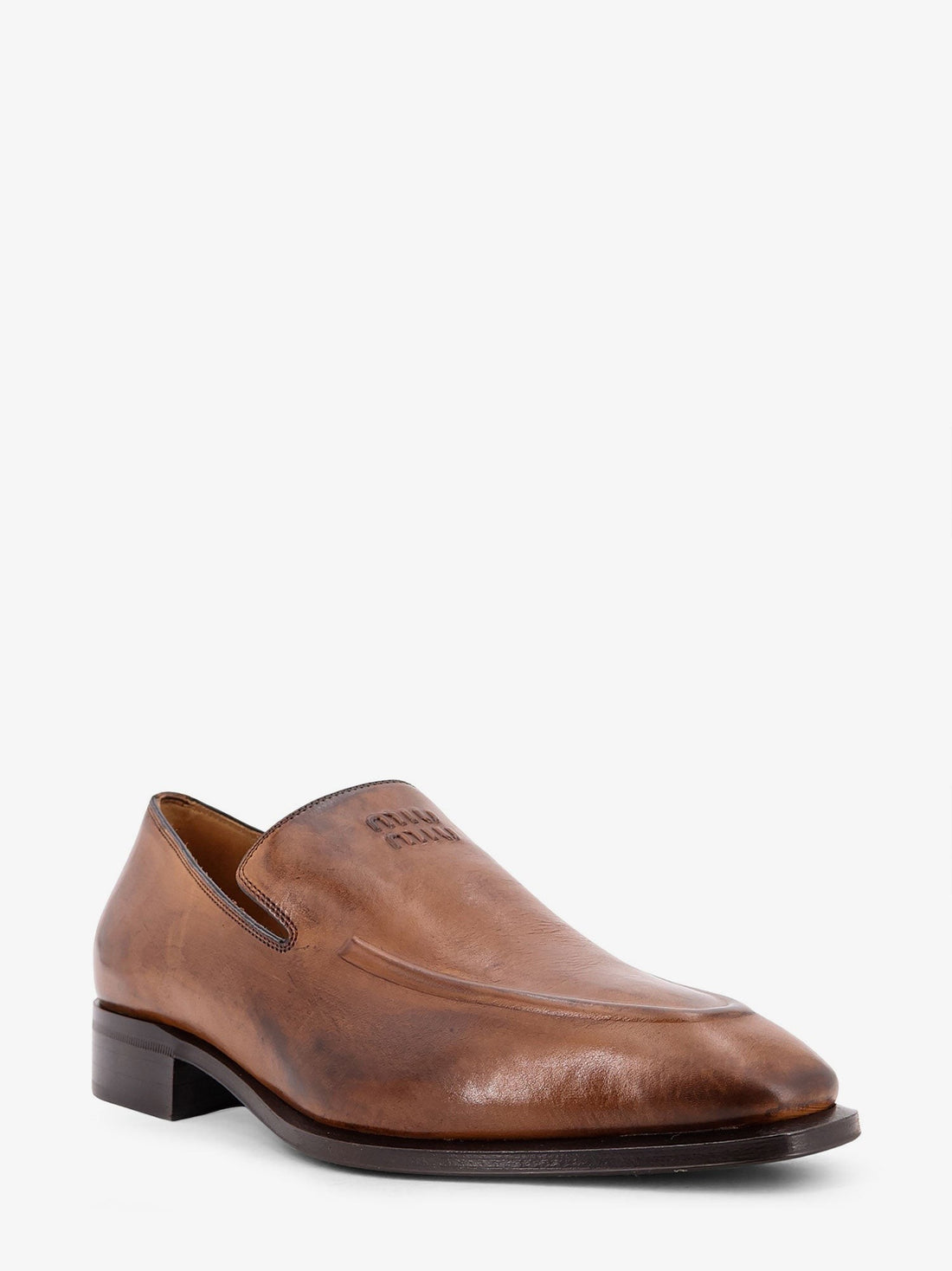 Leather loafers