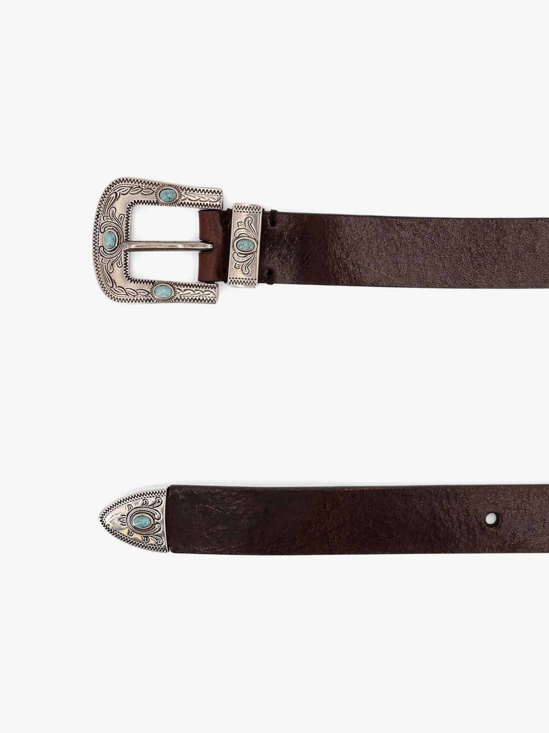 Leather pull-up belt