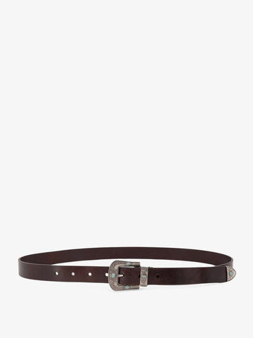 Leather pull-up belt