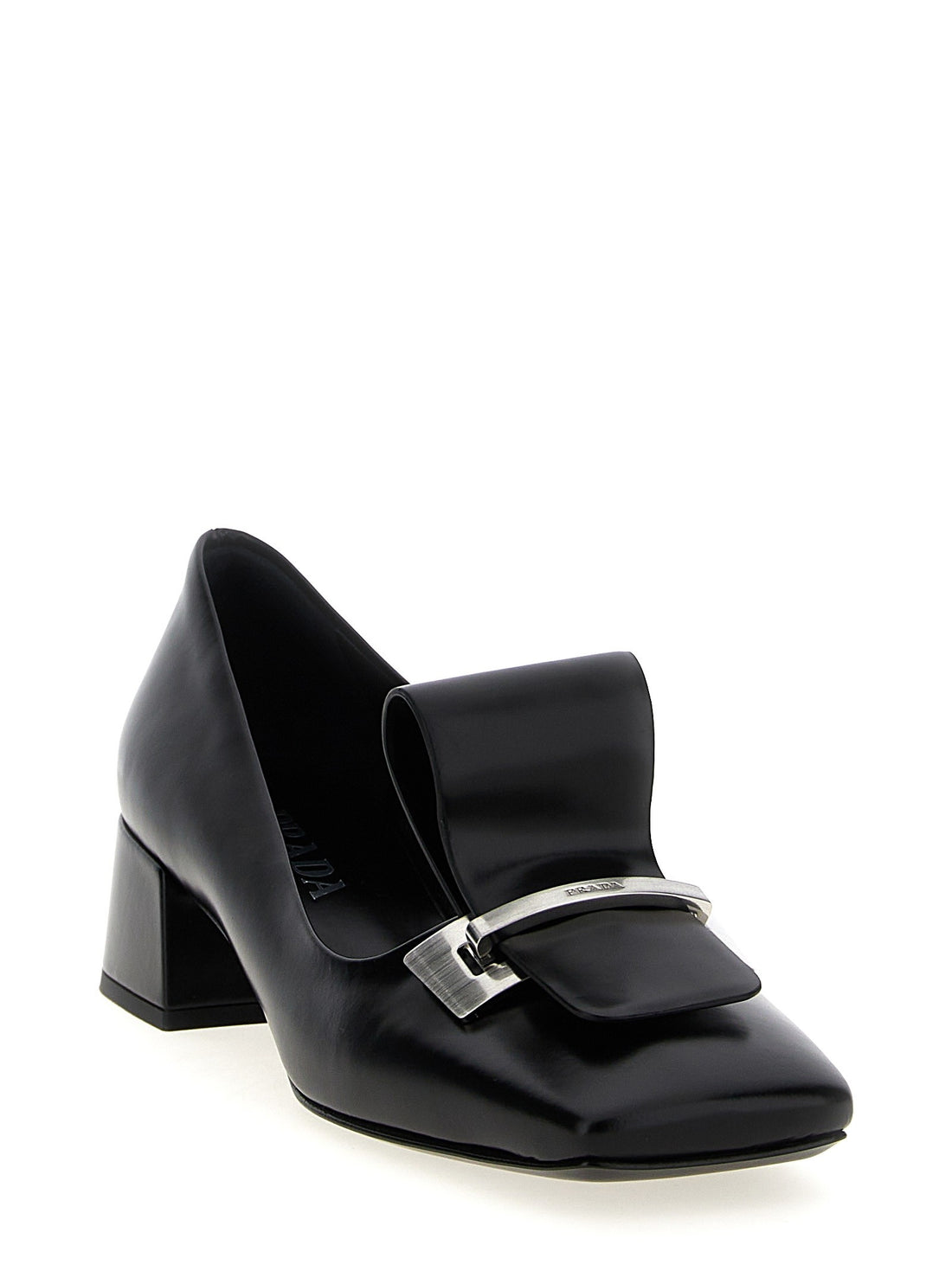 PRADA - Leather pumps Black