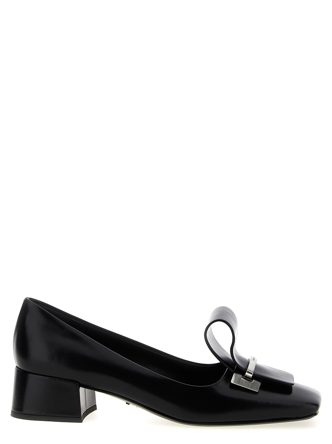 PRADA - Leather pumps Black