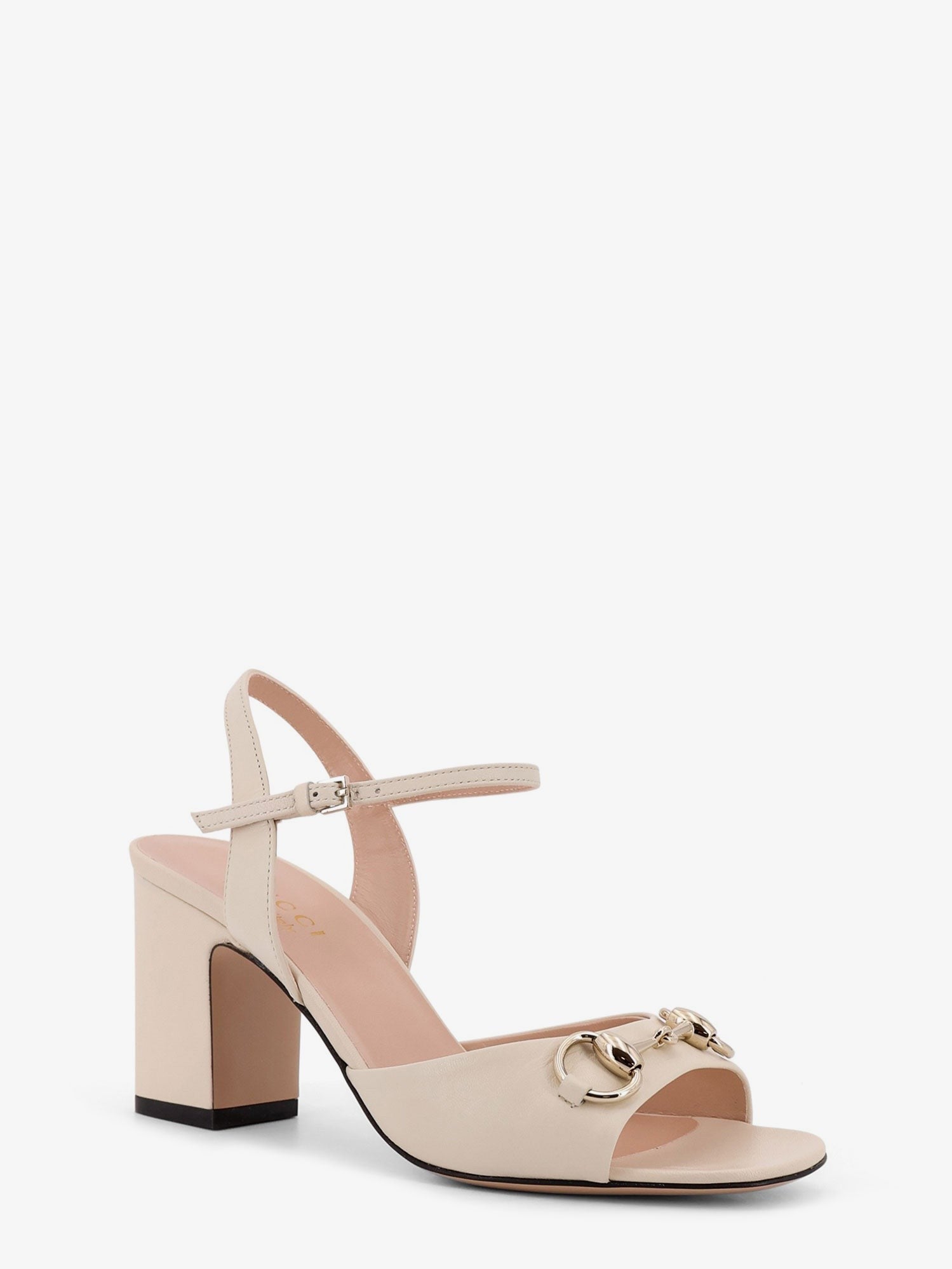 Leather sandal with Horsebit