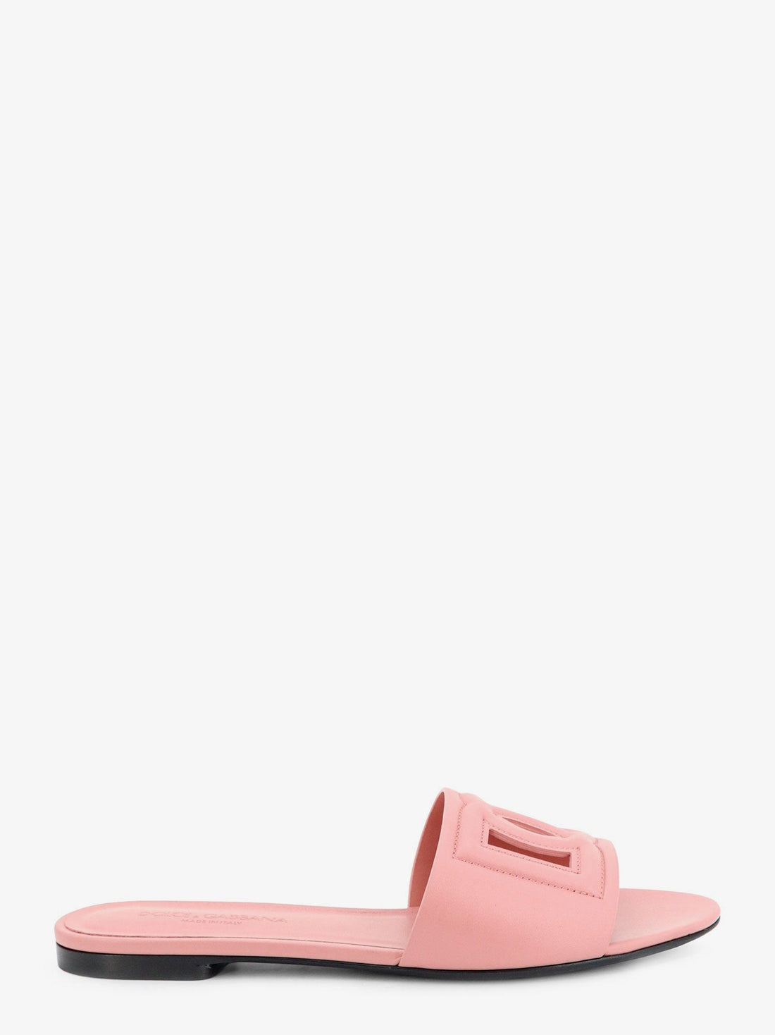 Dolce & Gabbana - Leather sandals with DG Millennials logo leather-sandals-with-dg-millennials-logo_91e5f362-dc18-4550-b6bb-2c8875daaa48