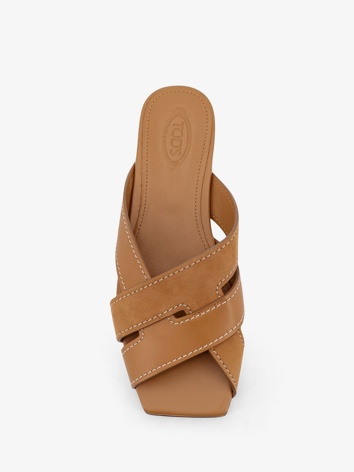 TOD'S - Leather sandals with suede detail leather-sandals-with-suede-detail_dea8d24a-af32-46c6-8897-6ebb43089a59