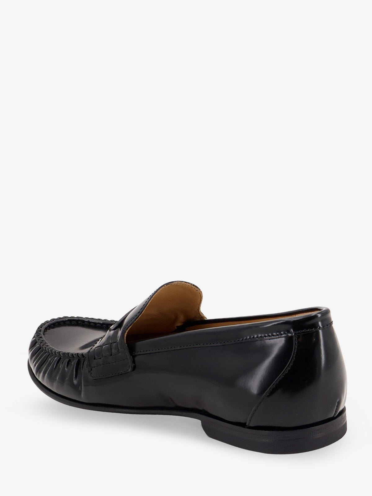 Fendi - Leather Scrunch loafers