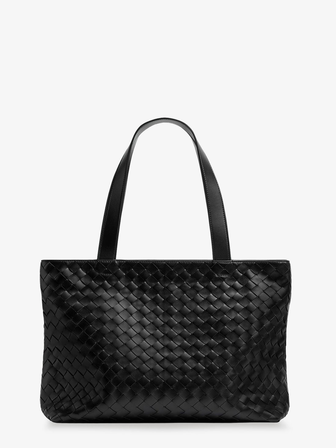 Leather shoulder bag with Intrecciato motif leather-shoulder-bag-with-intrecciato-motif_6615b99c-d95d-4c8c-9ddc-34c25624d464