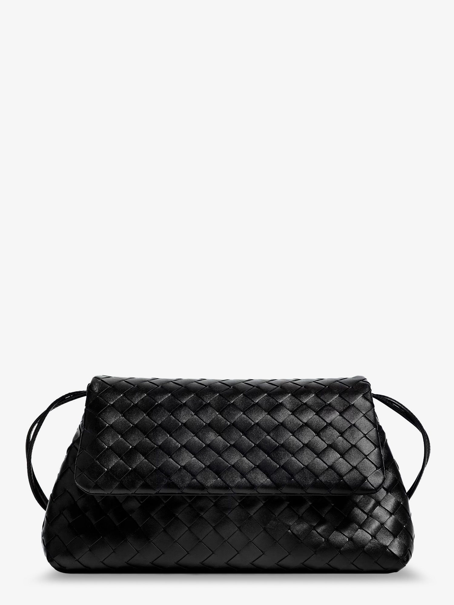 Bottega Veneta - Leather shoulder bag with Intrecciato pattern