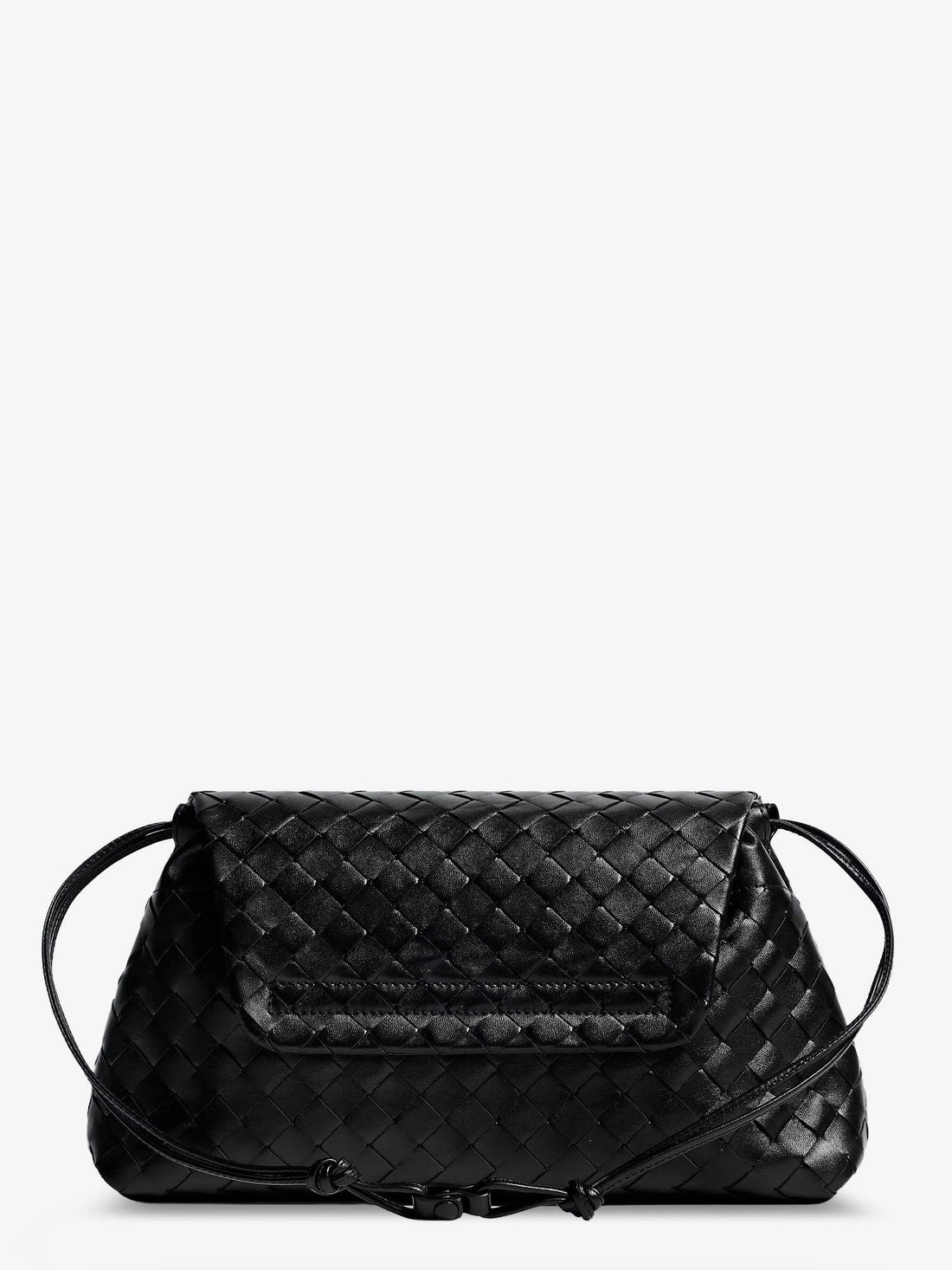 Bottega Veneta - Leather shoulder bag with Intrecciato pattern