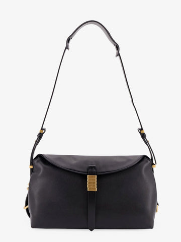 Pinko - Leather shoulder bag with metal detail with engraved logo leather-shoulder-bag-with-metal-detail-with-engraved-logo_8e6318fb-5146-4b38-8158-4d29089a7a85