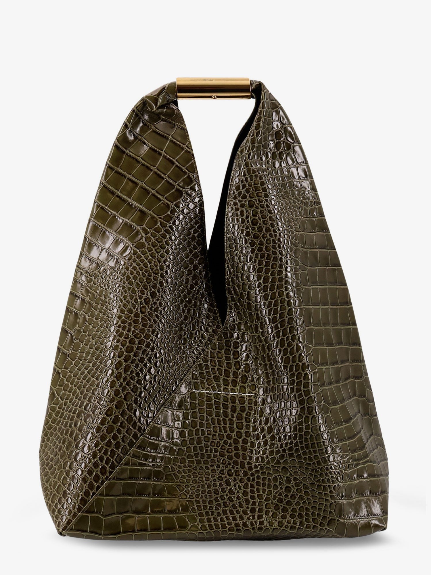 Leather shoulder bag