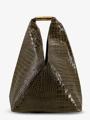 Leather shoulder bag