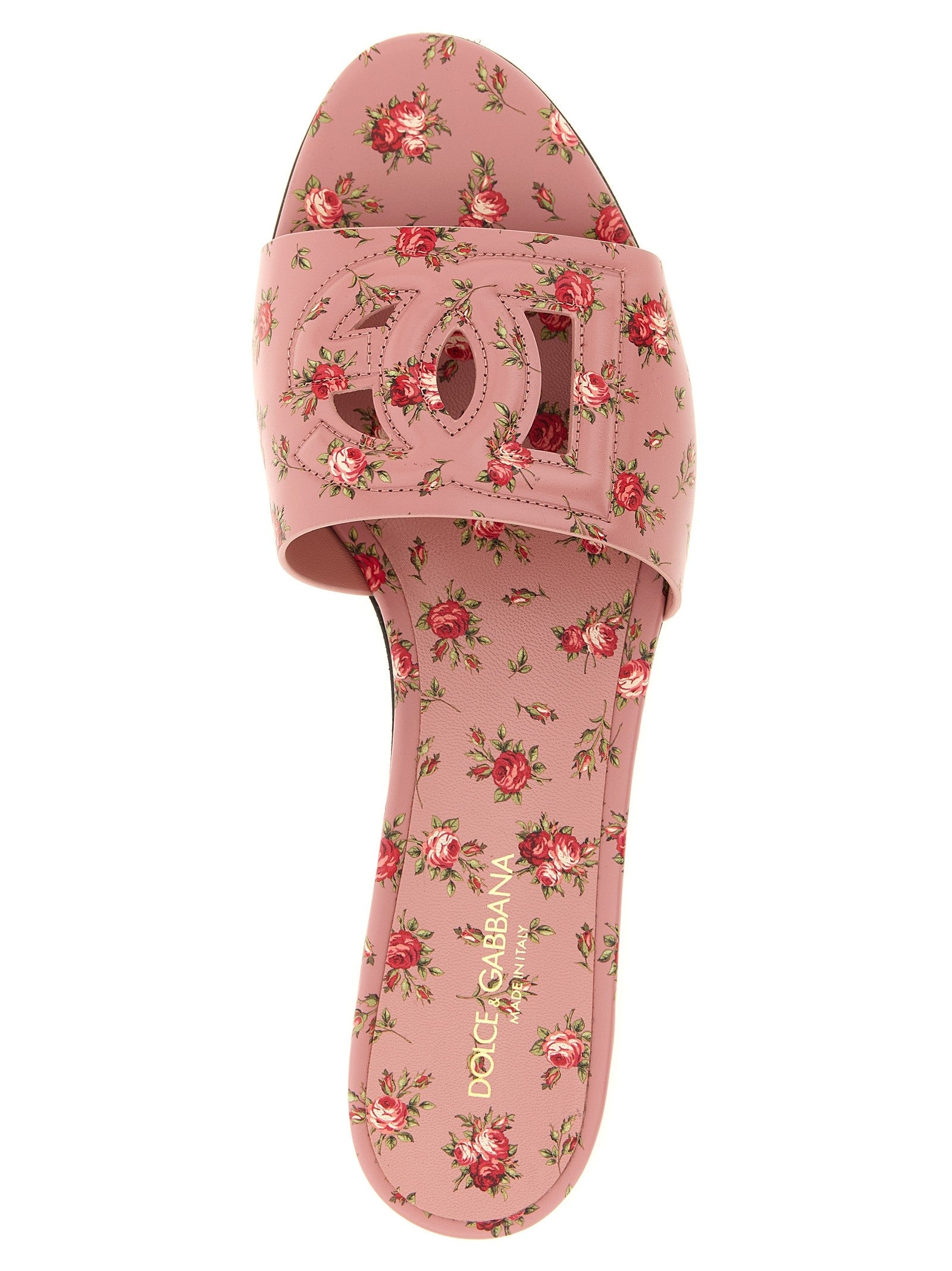 Dolce & Gabbana - Leather slides