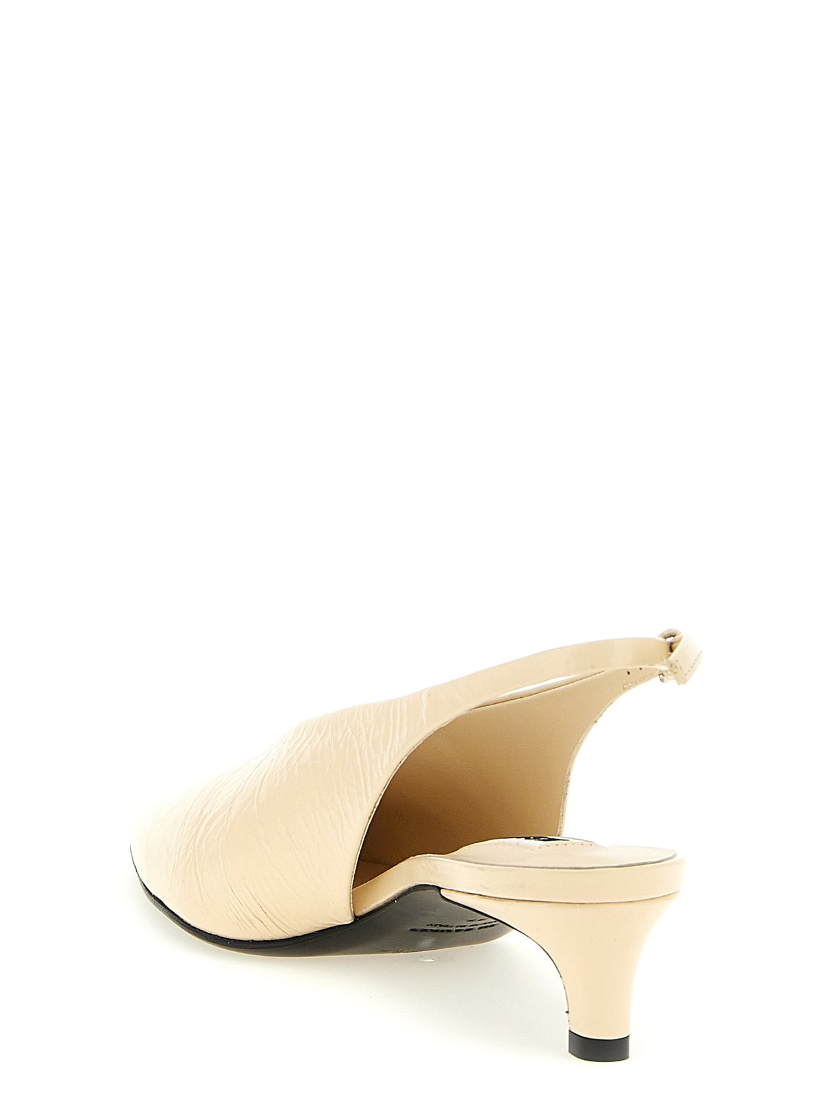 JIL SANDER - Leather slingback