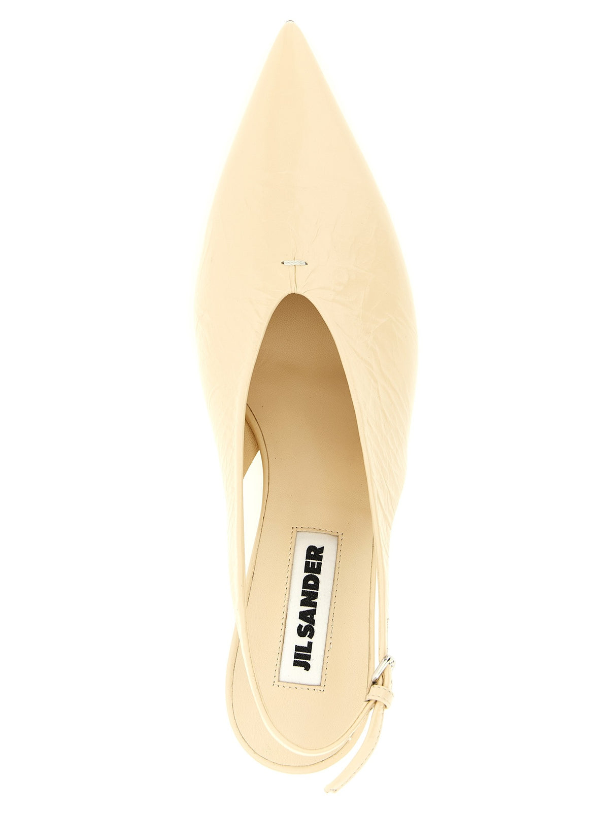 JIL SANDER - Leather slingback