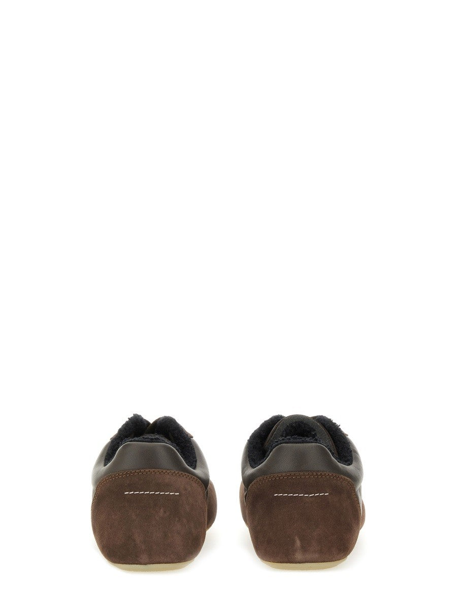 MM6 MAISON MARGIELA - LEATHER SNEAKER leather-sneaker_a0dba9a1-c36e-4db8-8948-11f1f44b808e