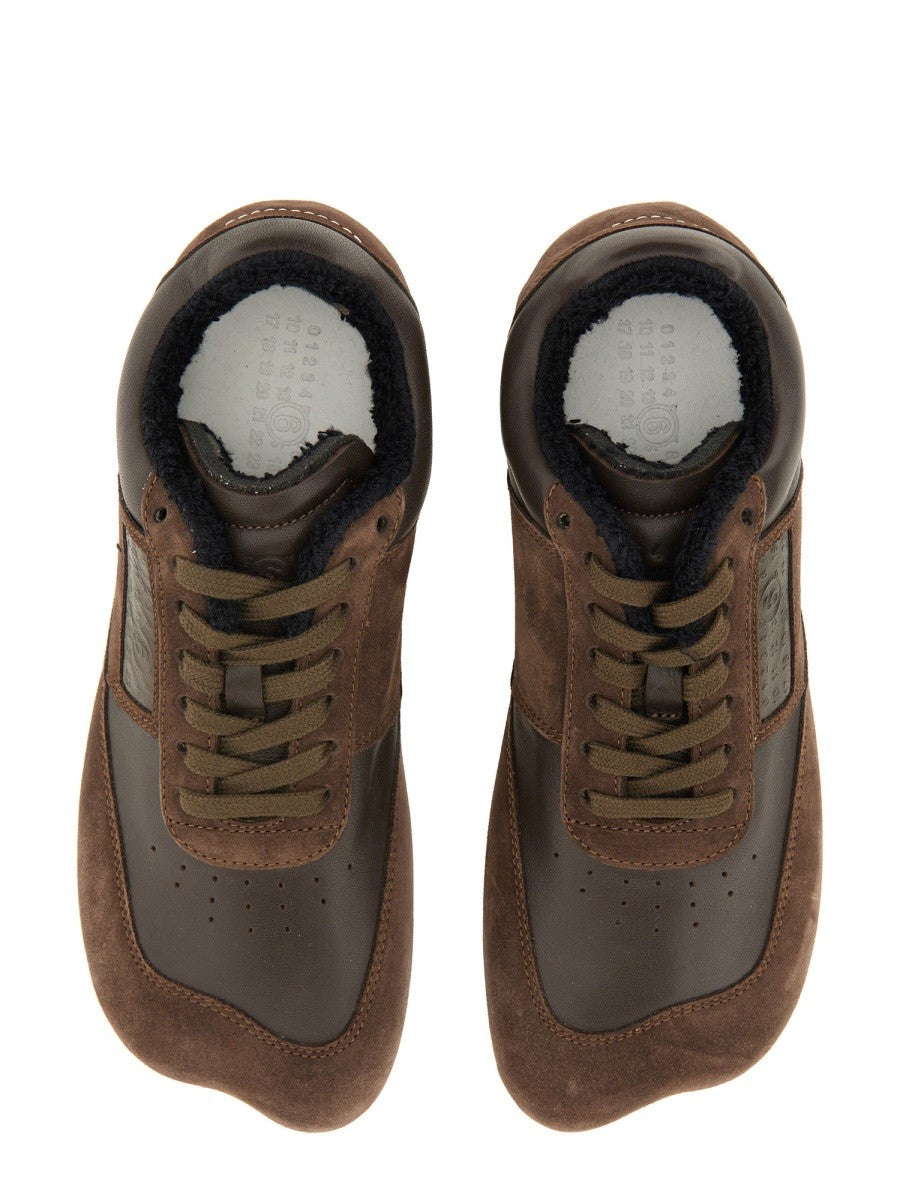 MM6 MAISON MARGIELA - LEATHER SNEAKER leather-sneaker_b7c144ad-5908-4c0f-adce-634a92c4e702