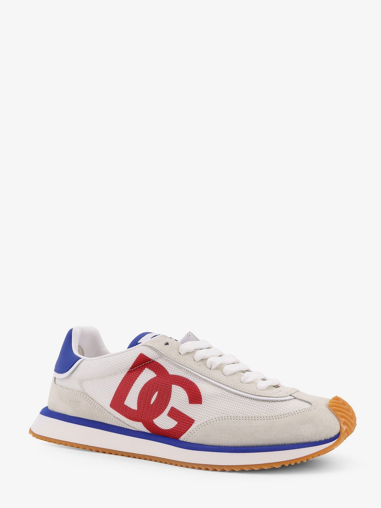 Leather sneakers with DG logo