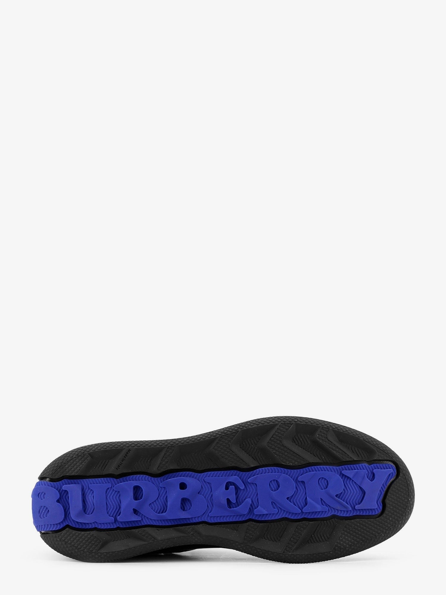 Burberry Burberry - Leather sneakers with Traditional Check inserts