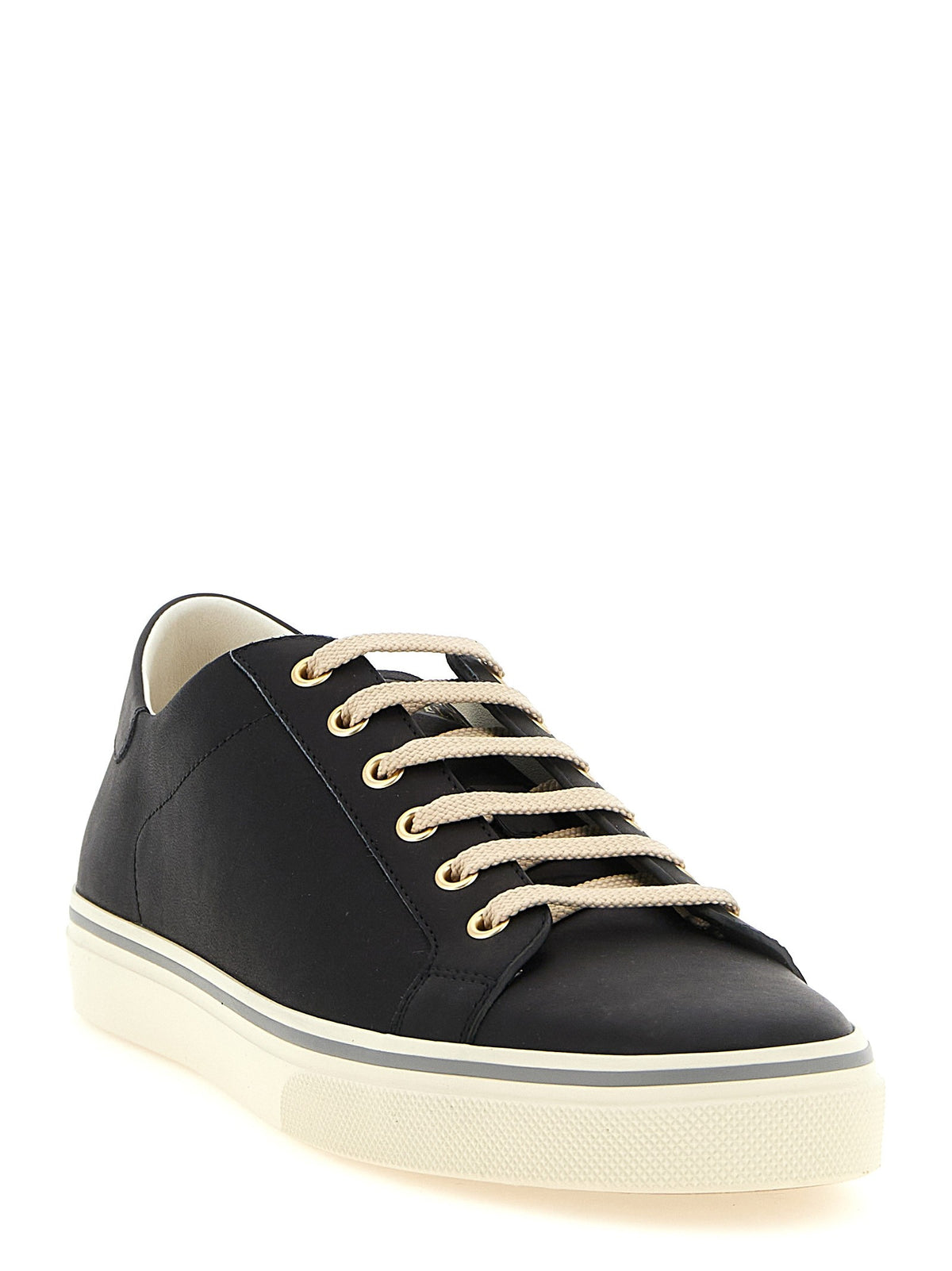 Brunello Cucinelli - Leather sneakers