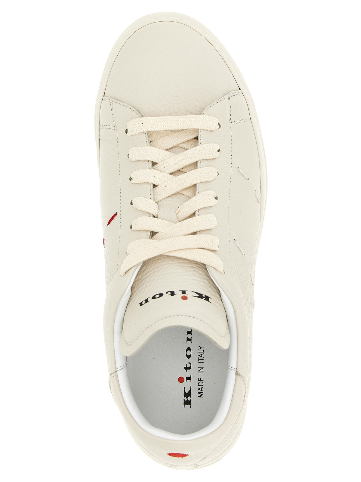 KITON - Leather sneakers