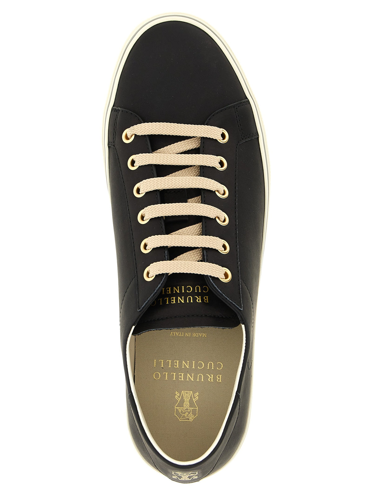 Brunello Cucinelli - Leather sneakers
