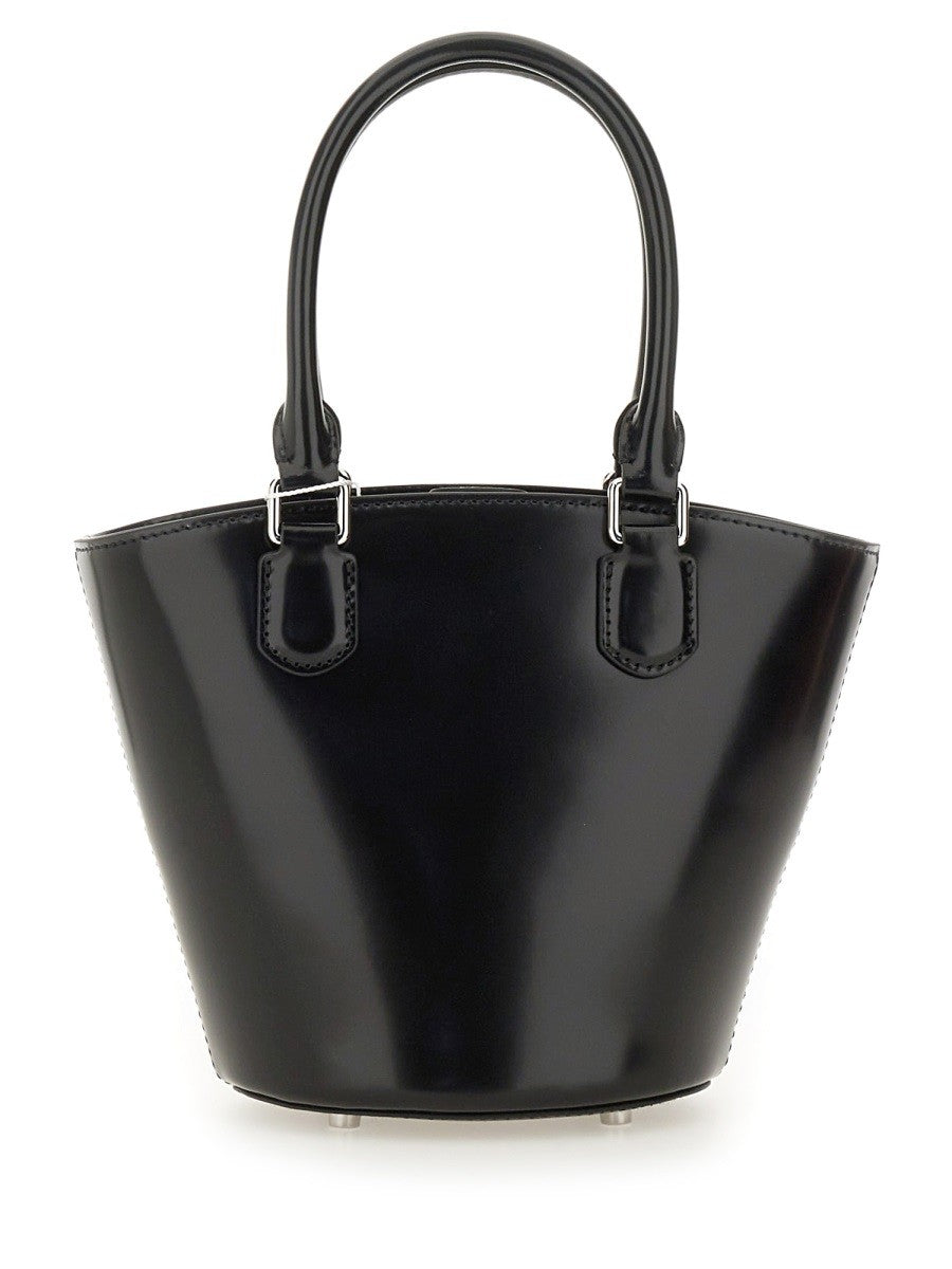 SELF-PORTRAIT - LEATHER TOTE BAG WITH CHARM leather-tote-bag-with-charm_9594cc10-c65a-413b-9e27-1aa945ee76b2