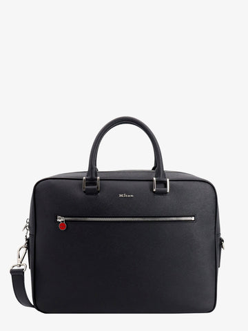 KITON CIRO PAONE - Leather work bag Nero UNI