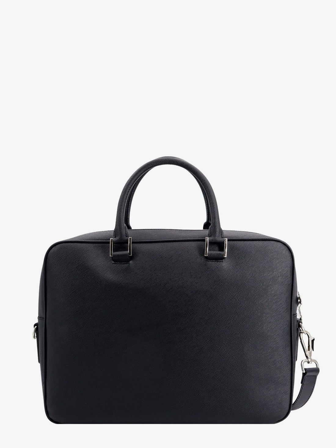 KITON CIRO PAONE - Leather work bag Nero UNI
