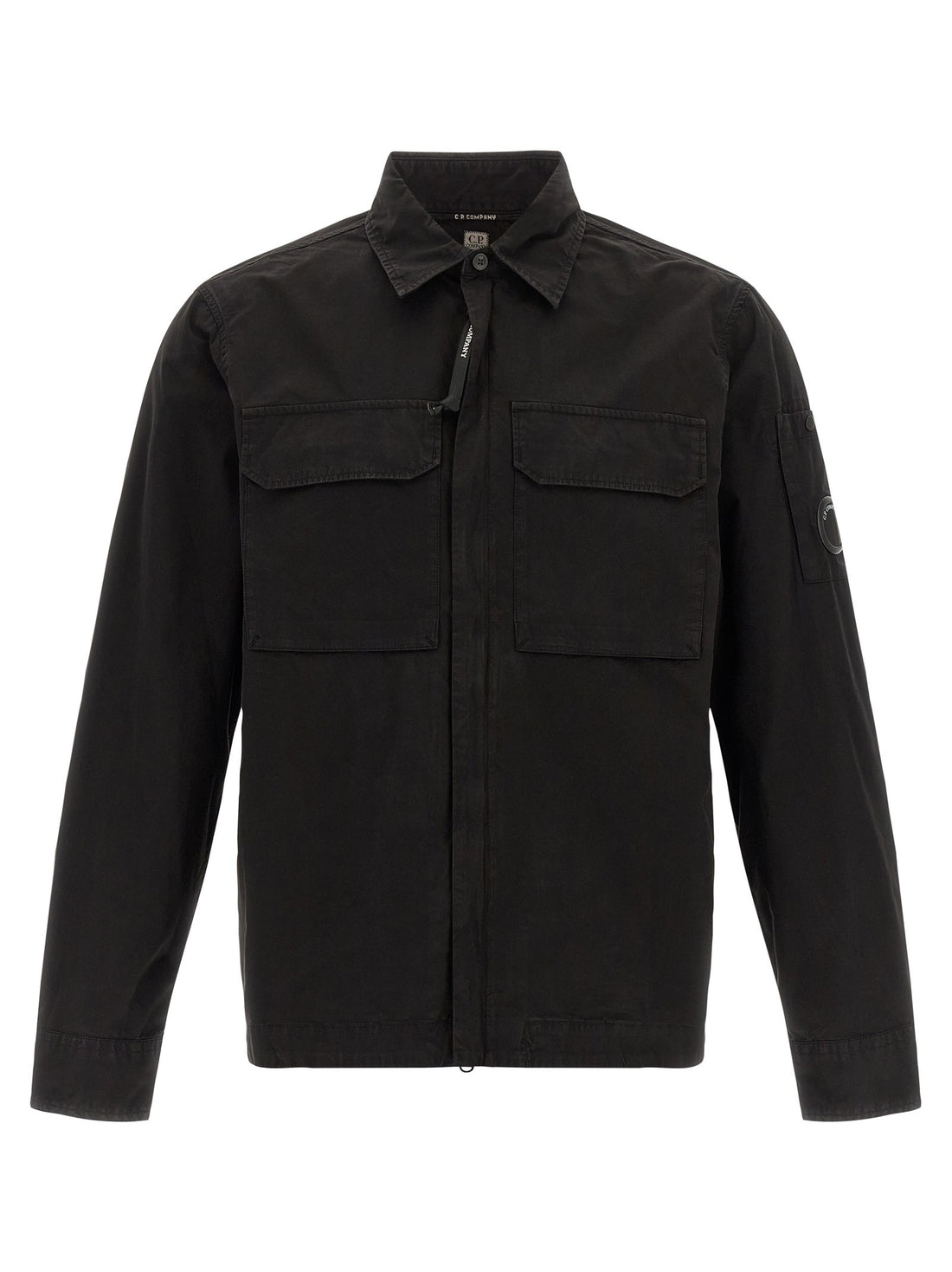 C.P. COMPANY - 'Lens' overshirt Black